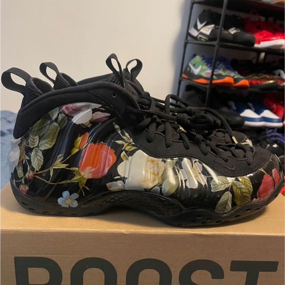 Nike Air Foamposite One ‘Floral’ Size 12 - Picture 3 of 8